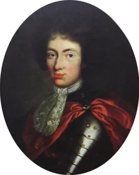 Portrait of Prince Jakub Ludwik Sobieski in Armor